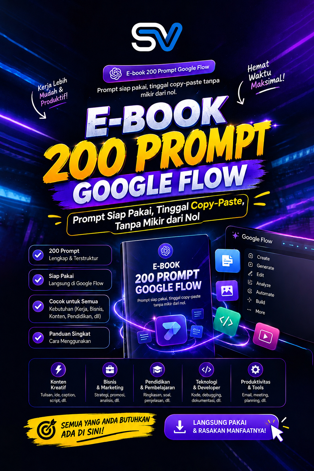 E-book 60 Prompt Google Flow